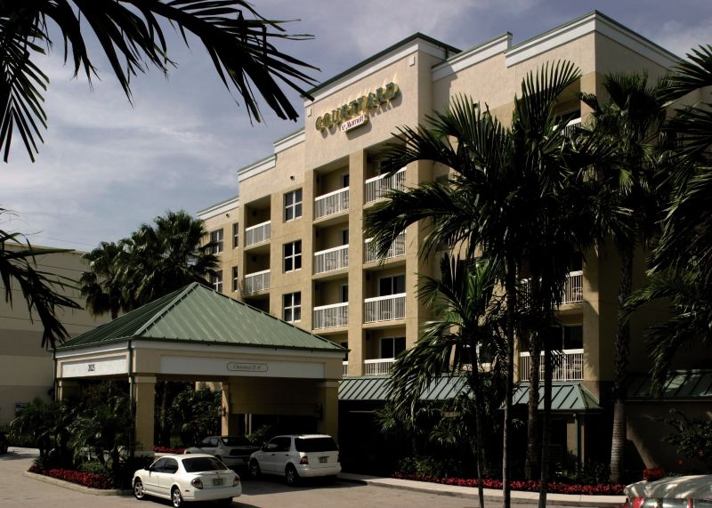 Courtyard By Marriott Miami Aventura Mall Hotell Eksteriør bilde